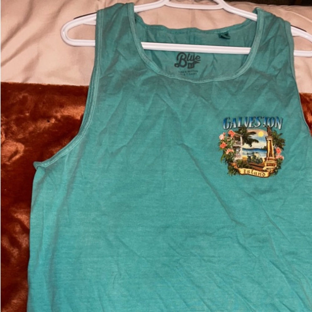 Blue 84 Brand. Is a T-Shirt but can be used as a cover up.